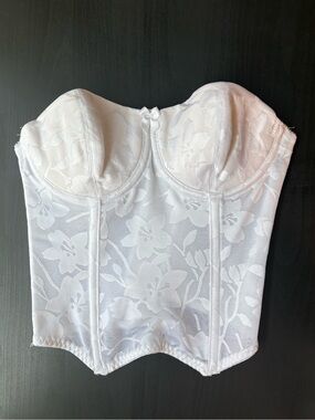 Rago Shapewear Courtland Intimates Merry Widow Longline Bra vintage inspired